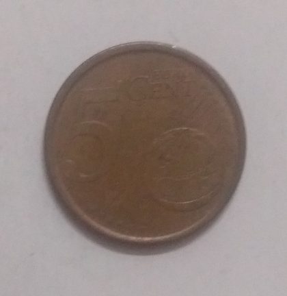 5 Cent EURO  2001_ESPANA (used) | Indian Postage Stamps | Indian Coins | Old Indian Currency | Rare Indian Coins | Numismatic Collection India