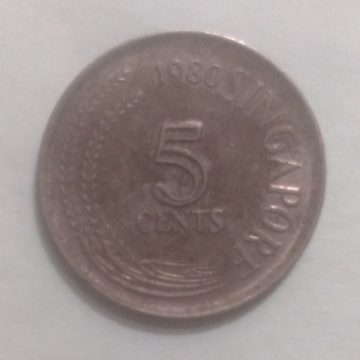 5 Cents 1980 Singapore/ Singapore
