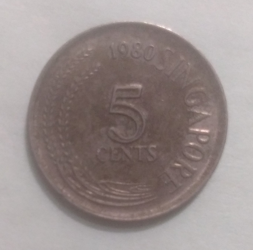 5 Cents 1980 Singapore/ Singapore