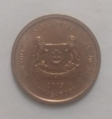 5 Cents 2005 Majulah Singapora/ Singapore (used)