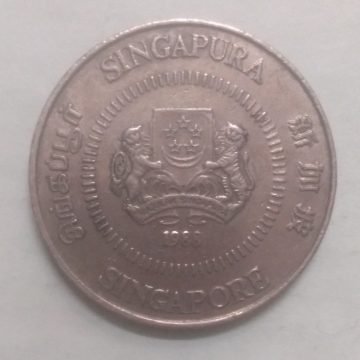 50 Cents 1988 Majulah Singapora/ Singapore (used)
