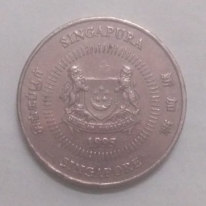 50 Cents 1995 Majulah Singapora/ Singapore (used) | Indian Postage Stamps | Indian Coins | Old Indian Currency | Rare Indian Coins | Numismatic Collection India