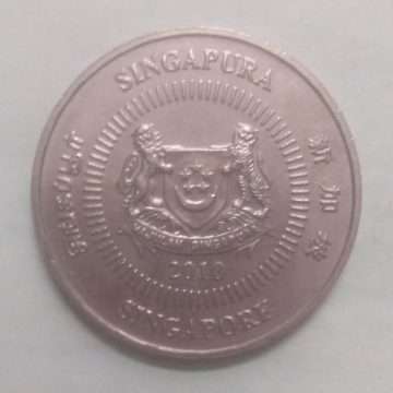 50 Cents 2010 Majulah Singapora/ Singapore (used)