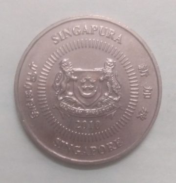 50 Cents 2010 Majulah Singapore Used