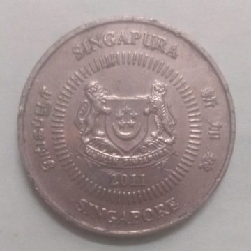 50 Cents 2011 Majulah Singapora/ Singapore (used)