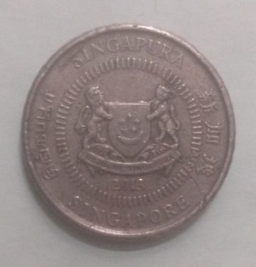 50 Cents 2013 Majulah Singapore Used