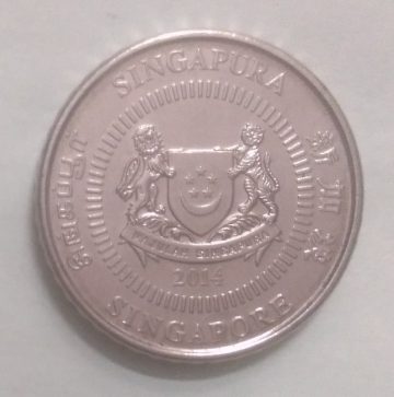 50 Cents 2014 Majulah Singapore UNC