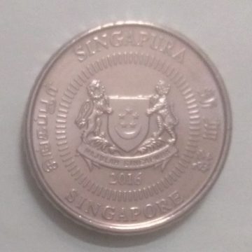50 Cents 2016 Majulah Singapora/ Singapore (unc)