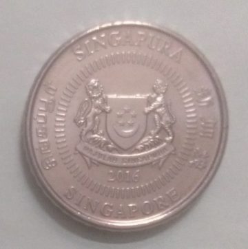 50 Cents 2016 Majulah Singapore UNC