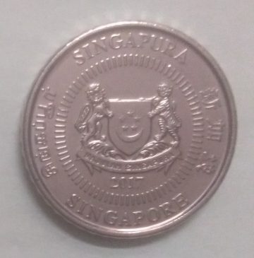 50 Cents 2017 Majulah Singapora/ Singapore (unc)