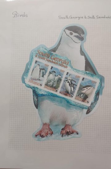 Thematic Birds Stamps of SOUTH GEORGIA  1 Minature sheet Stamps