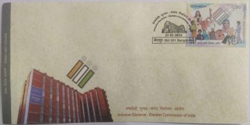 First Day Cover 25 Jan 2024 Inclusive Elections Commission Of India (fdc-2024)
