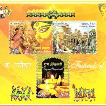 Festivals of India 2008 (Indian Miniature Sheets)