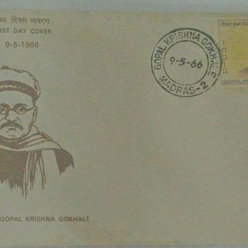 First Day Cover?09 May '66 Birth Centenary of Gopal Krishna Gokhale(Patriot). (fdc-1966)