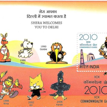 Delhi 2010 19th Commonwealth Games - 2008 (Indian Miniature Sheets)