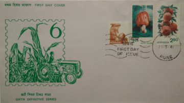 6th Series Child Health, Cashew, Apples-25-03-1981 (Definitive FDC)