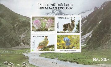 Himalayan Ecology - 1996 (Indian Miniature Sheets)