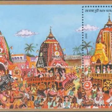Puri Jaganath Rath Yatra - 2010 (Indian Miniature Sheets)