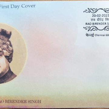 First Day Cover 20.Feb.'23 Rao Birender Singh (FDC-2023)