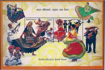 India Mexico Joint Issue - 2010 (Indian Miniature Sheets)