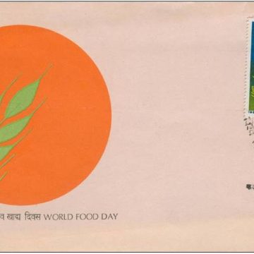 First Day Cover 16 Oct. '81 World Food Day.(FDC-1981)