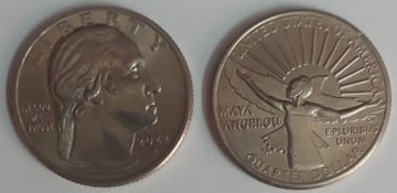 American Women  Quarter Dollar Coin - Maya Angelou 2022 'P' Mint UNC