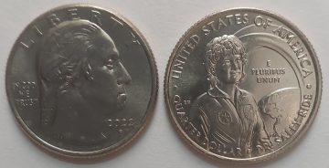 American Women Quarter Dollar Coin - Dr Sally Ride 2022 'D'Mint UNC