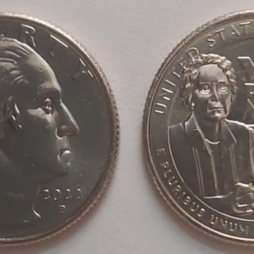 American Women Quarter Dollar Coin - Voto Parala Mujer 2022-'P' Mint UNC