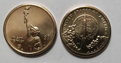 USA Innovation Dollar coin- ALABAMA 2024 'D Mint' UNC | Indian Postage Stamps | Indian Coins | Old Indian Currency | Rare Indian Coins | Numismatic Collection India