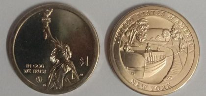 1 Dollar New York  2021 (UNC) | Indian Postage Stamps | Indian Coins | Old Indian Currency | Rare Indian Coins | Numismatic Collection India