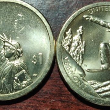 1 Dollar Vermont 2022 (UNC)