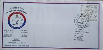 19 Artillery Brigade Army Postal Covers (APO's )