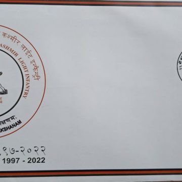 16th Battalion The Jammu And Kashmir Light Infantry Army Postal Covers (APO's)