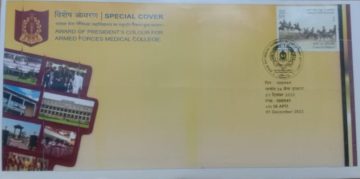 Award OF President'S Colour For Armed Forces Medical College  Army Postal Covers (APO's)