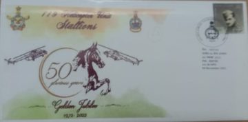 Golden Jubilee 119 Helicopter Unit Stallions Army Postal Covers (APO's)