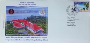 Inauguration OF The New Naval War College Building  (Chola) Army Postal Covers (APO's)