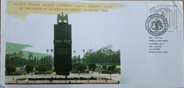 12th Reunion of Guards Regiment Army Postal Covers (APO'S)
