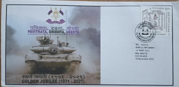 PAVITRATA,DRIDHTA,VEERTA Army postal Covers (APO's)