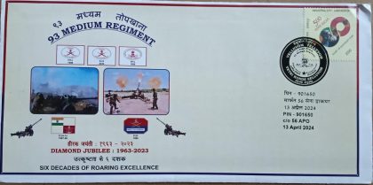 93 Medium Regiment Army Postal Covers (APO's) | Indian Postage Stamps | Indian Coins | Old Indian Currency | Rare Indian Coins | Numismatic Collection India