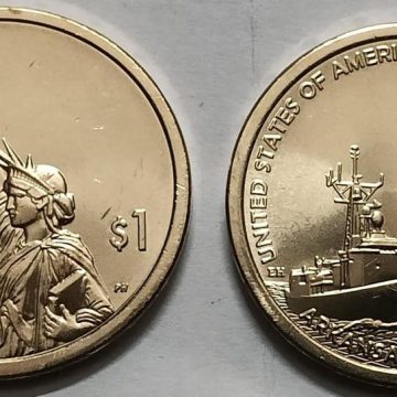 USA Innovation  Dollar coin- ARKANSAS-RAYE MONTAGUE 2024 'D Mint' UNC