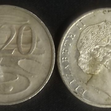 Australia 20 cent 2002(used)