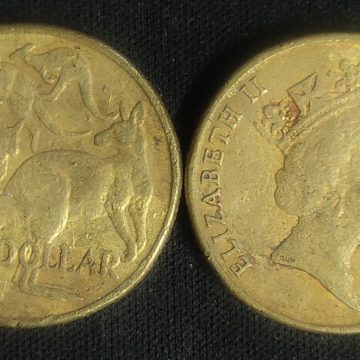 Australian 1 dollar coin 1994_1$ (used)