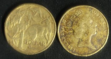 Australian 1 dollar coin 1998_1$ (used)