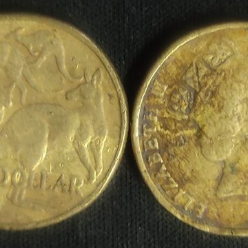 Australian 1 dollar coin 1998_1$ (used)