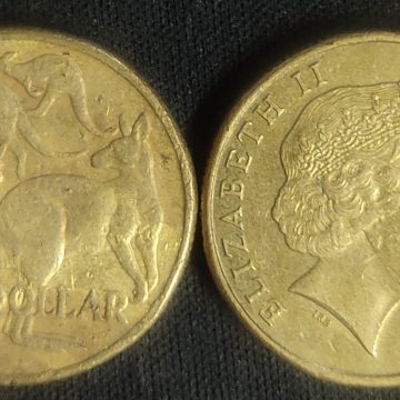 Australian 1 dollar coin 2006_1$ (used)