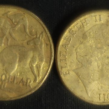 Australian 1 dollar coin 2011_1$ (used)