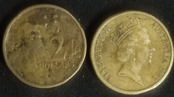 India 1992 – Australian 2 dollar coin 1992 2$ Used