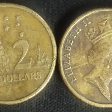 Australian 2 dollar coin 1998_2$ (used)