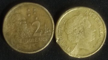 Australian 2 dollar coin 2008_2$ (used)