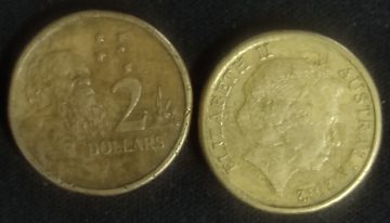 Australian 2 dollar coin 2012_2$ (used)
